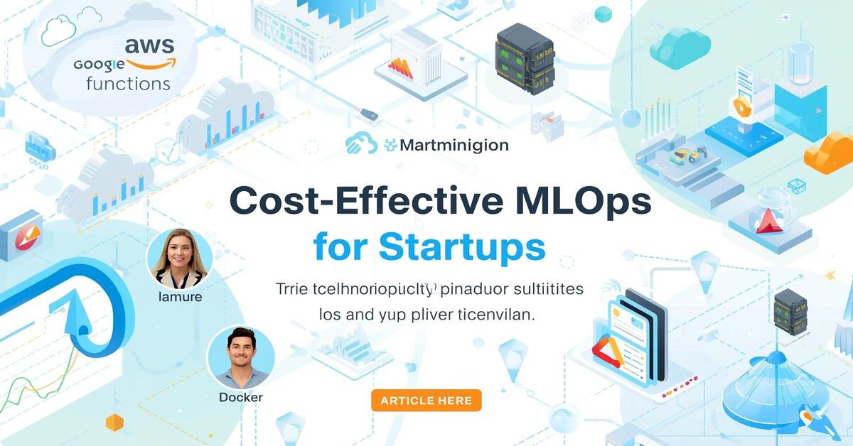 Cost-effective MLOps for startups using open-source tools, serverless functions, and Docker containers.