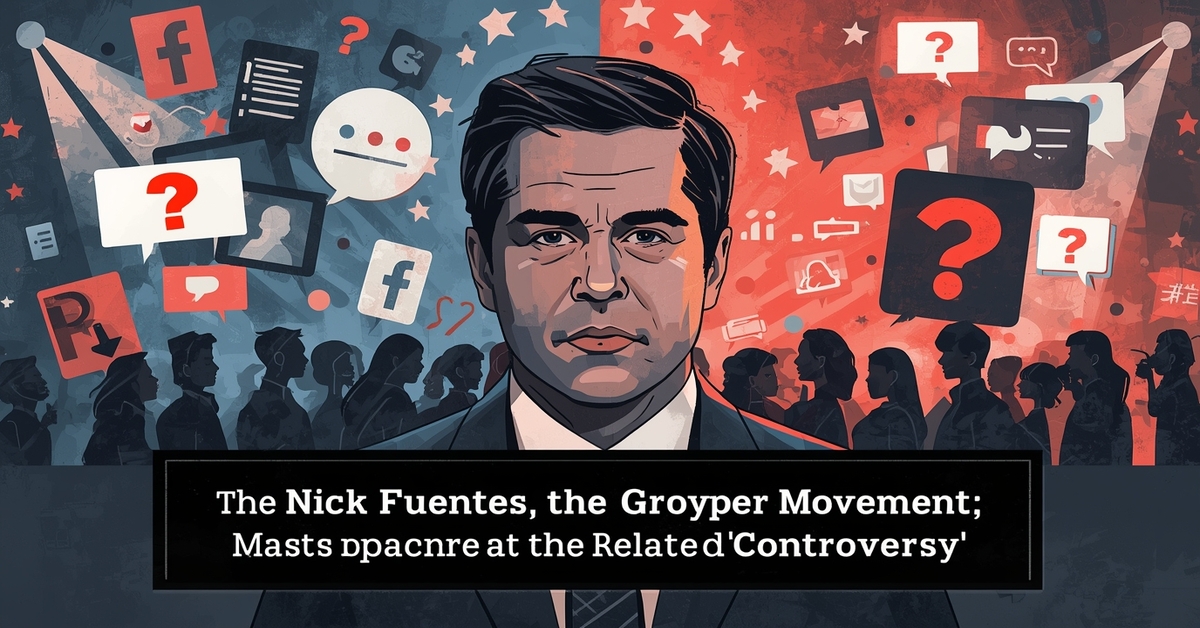 Illustration symbolizing online political debates and activism with a public figure and abstract digital forum imagery.