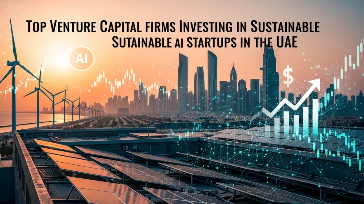Venture capital funding sustainable AI startups in the UAE with a green technology focus