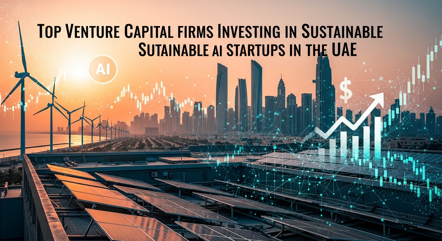 Venture capital funding sustainable AI startups in the UAE with a green technology focus